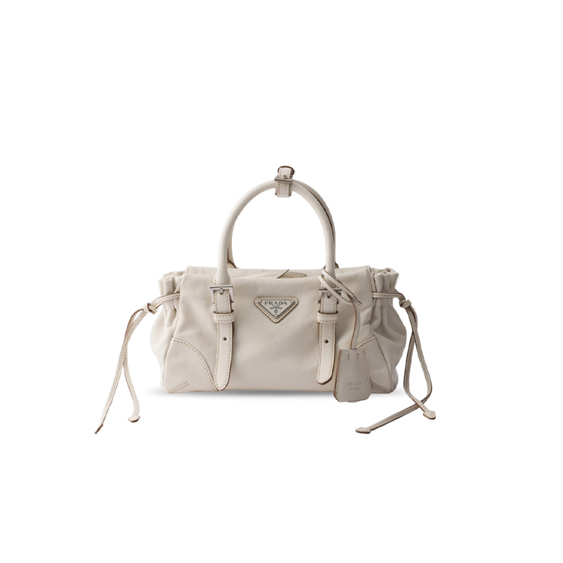 PRADA KARIN SMALL LEATHER BAG 1BA499 (24*14*9cm)